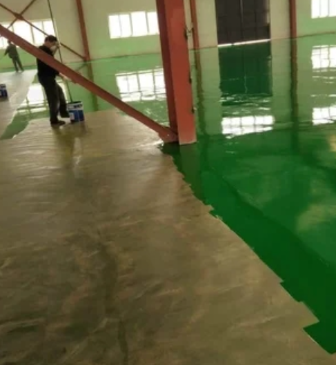 南阳维修车间地坪漆