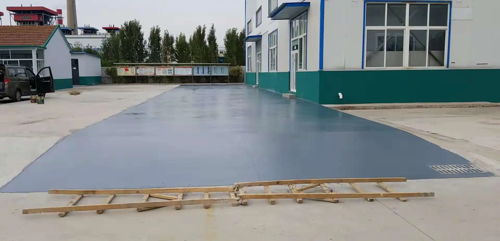 南阳车间厂房地坪漆修补翻新